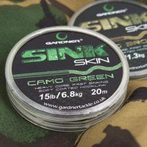 GARDNER Nadväzcová šnúra Sink Skin Camo Green